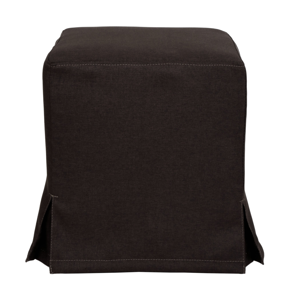 Husa taburet Cube - S16 - stofa maro Husa taburet Cube - S16 - stofa maro