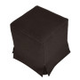 Husa taburet Cube - S16 - stofa maro Husa taburet Cube - S16 - stofa maro