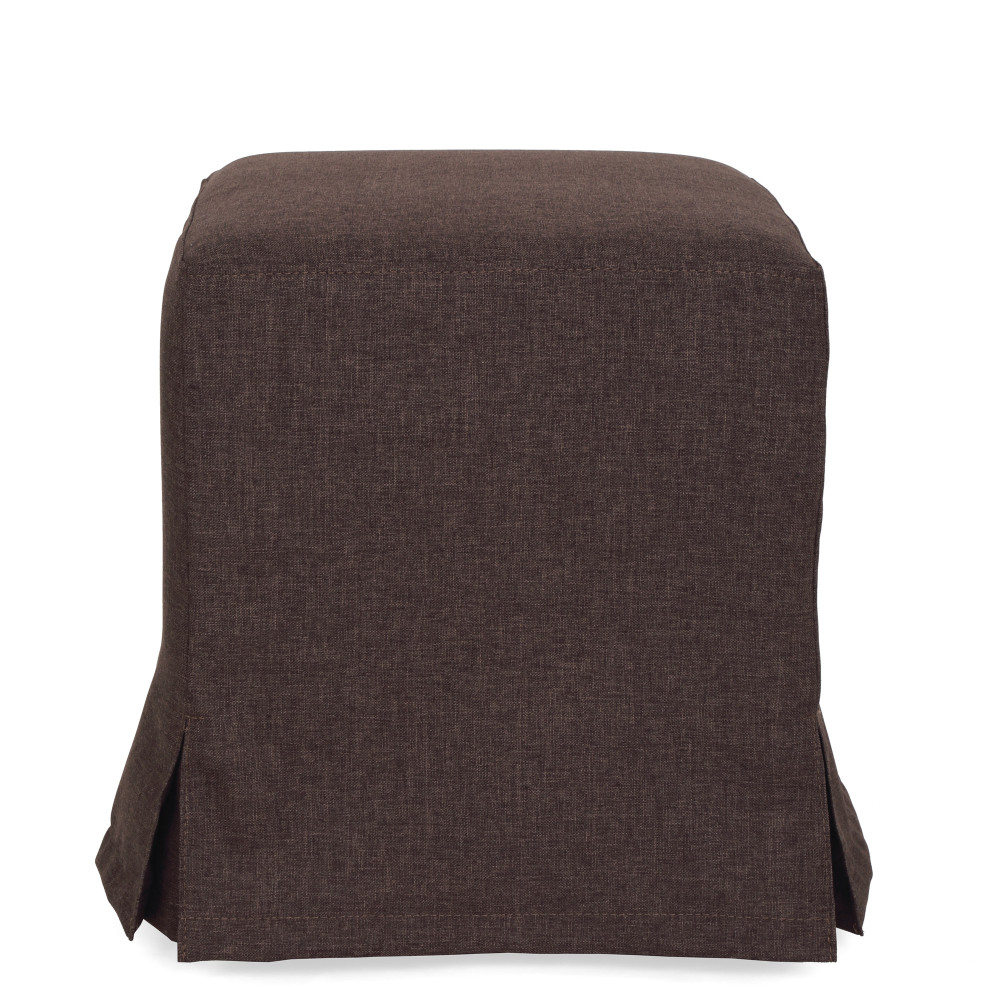 Husa taburet Cube - S04 - stofa maro Husa taburet Cube - S04 - stofa maro