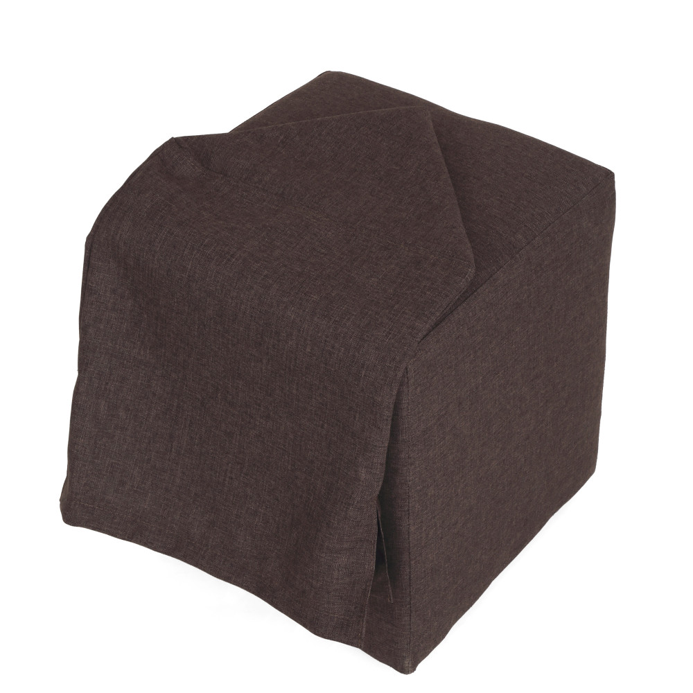Husa taburet Cube - S04 - stofa maro Husa taburet Cube - S04 - stofa maro
