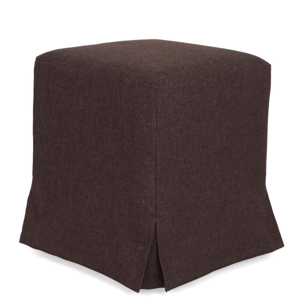 Husa taburet Cube - S04 - stofa maro Husa taburet Cube - S04 - stofa maro