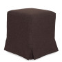 Husa taburet Cube - S04 - stofa maro Husa taburet Cube - S04 - stofa maro