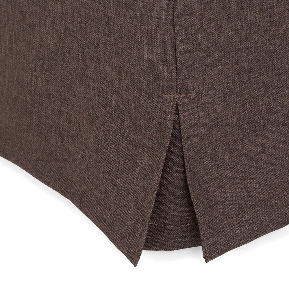 Husa taburet Cube - S04 - stofa maro Husa taburet Cube - S04 - stofa maro