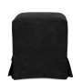 Husa taburet Cube - K06 - stofa negru Husa taburet Cube - K06 - stofa negru