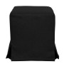 Husa taburet Cube - S14 - stofa neagra Husa taburet Cube - S14 - stofa neagra