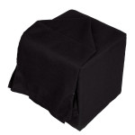 Husa taburet Cube - S14 - stofa neagra