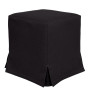 Husa taburet Cube - S14 - stofa neagra Husa taburet Cube - S14 - stofa neagra