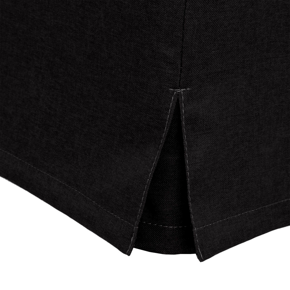 Husa taburet Cube - S14 - stofa neagra Husa taburet Cube - S14 - stofa neagra