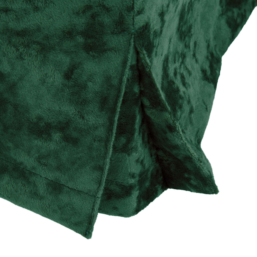 Taburet cu husa Cube H - stofa E57 - verde Taburet cu husa Cube H - stofa E57 - verde