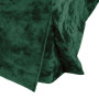 Taburet cu husa Cube H - stofa E57 - verde Taburet cu husa Cube H - stofa E57 - verde