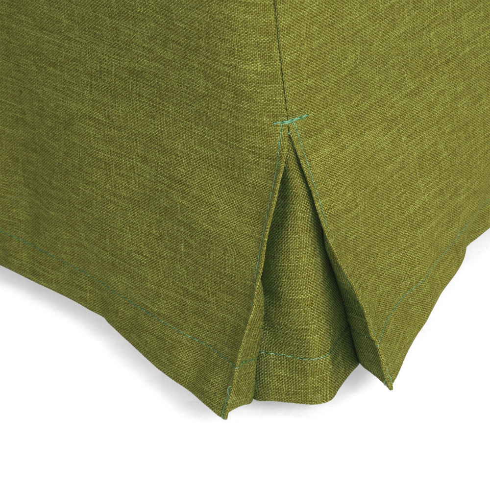Taburet cu husa Cube H - stofa S22 - verde Taburet cu husa Cube H - stofa S22 - verde