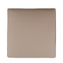 Taburet Cube - imitatie piele POLY - taupe Taburet Cube - imitatie piele POLY - taupe