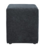 Taburet Cube - stofa K17 - albastru Taburet Cube - stofa K17 - albastru