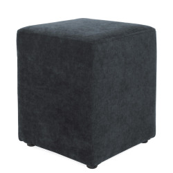 Taburet Cube - stofa K17 - albastru Taburet Cube - stofa K17 - albastru