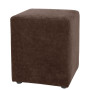Taburet Cube - stofa K7 - maro Taburet Cube - stofa K7 - maro