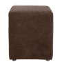 Taburet Cube - stofa K7 - maro Taburet Cube - stofa K7 - maro