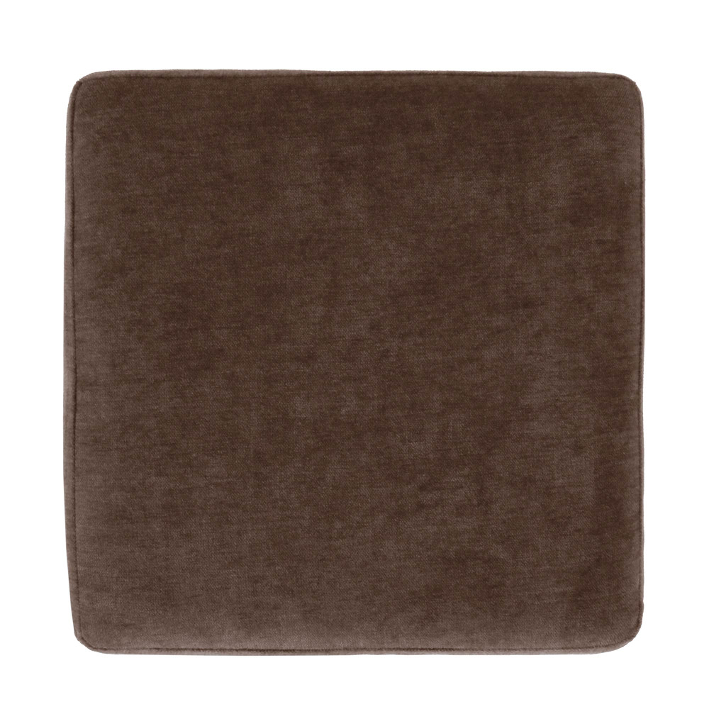 Taburet Cube - stofa K7 - maro Taburet Cube - stofa K7 - maro