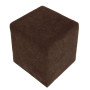 Taburet Cube - stofa K7 - maro Taburet Cube - stofa K7 - maro