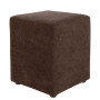 Taburet Cube - stofa K7 - maro Taburet Cube - stofa K7 - maro