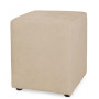 Taburet Cube - stofa K8 - crem Taburet Cube - stofa K8 - crem
