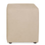 Taburet Cube - stofa K8 - crem Taburet Cube - stofa K8 - crem