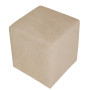 Taburet Cube - stofa K8 - crem Taburet Cube - stofa K8 - crem