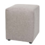 Taburet Cube - stofa M601 - crem Taburet Cube - stofa M601 - crem