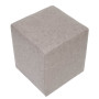 Taburet Cube - stofa M601 - crem Taburet Cube - stofa M601 - crem