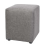 Taburet Cube - stofa M609 - gri deschis Taburet Cube - stofa M609 - gri deschis