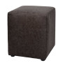 Taburet Cube - stofa M612 - maro