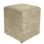 Taburet Cube - stofa P03 - bej Taburet Cube - stofa P03 - bej