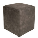 Taburet Cube - stofa P05 - maro