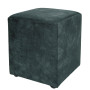 Taburet Cube - stofa P13 - turcoaz Taburet Cube - stofa P13 - turcoaz
