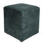 Taburet Cube - stofa P13 - turcoaz Taburet Cube - stofa P13 - turcoaz