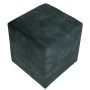 Taburet Cube - stofa P13 - turcoaz Taburet Cube - stofa P13 - turcoaz