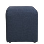 Taburet Cube - stofa S80 - albastru Taburet Cube - stofa S80 - albastru