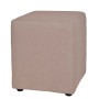 Taburet Cube - stofa S17 - bej Taburet Cube - stofa S17 - bej