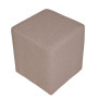 Taburet Cube - stofa S17 - bej Taburet Cube - stofa S17 - bej