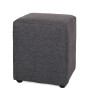 Taburet Cube - stofa S05 - gri Taburet Cube - stofa S05 - gri