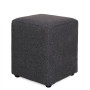 Taburet Cube - stofa S05 - gri Taburet Cube - stofa S05 - gri