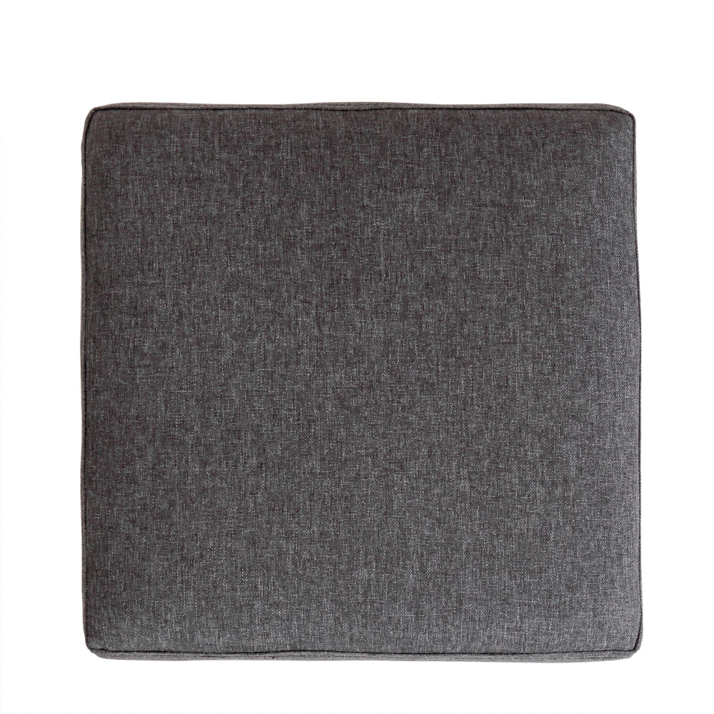 Taburet Cube - stofa S05 - gri Taburet Cube - stofa S05 - gri