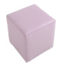 Taburet Cube - imitatie piele mov - 21897 Taburet Cube - imitatie piele mov - 21897