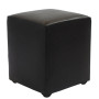 Taburet Cube - imitatie piele wenge - 21835 Taburet Cube - imitatie piele wenge - 21835