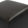 Taburet Cube - imitatie piele wenge - 21835 Taburet Cube - imitatie piele wenge - 21835