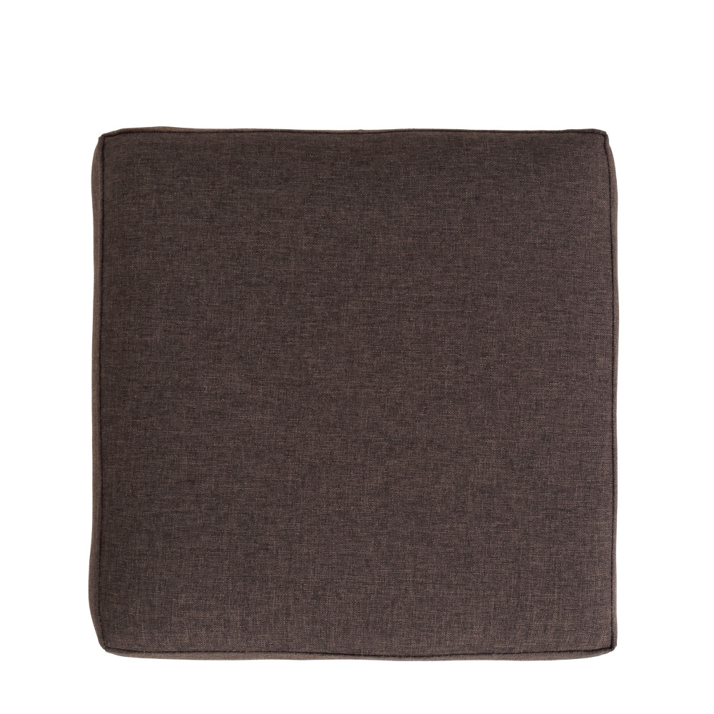 Taburet Cube - stofa S04 - maro
