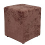 Taburet Cube - stofa E45 - roz Taburet Cube - stofa E45 - roz
