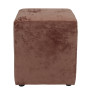 Taburet Cube - stofa E45 - roz Taburet Cube - stofa E45 - roz