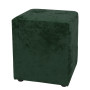 Taburet Cube - stofa E57 - verde Taburet Cube - stofa E57 - verde