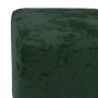 Taburet Cube - stofa E57 - verde Taburet Cube - stofa E57 - verde