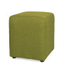 Taburet Cube - stofa S22 - verde Taburet Cube - stofa S22 - verde